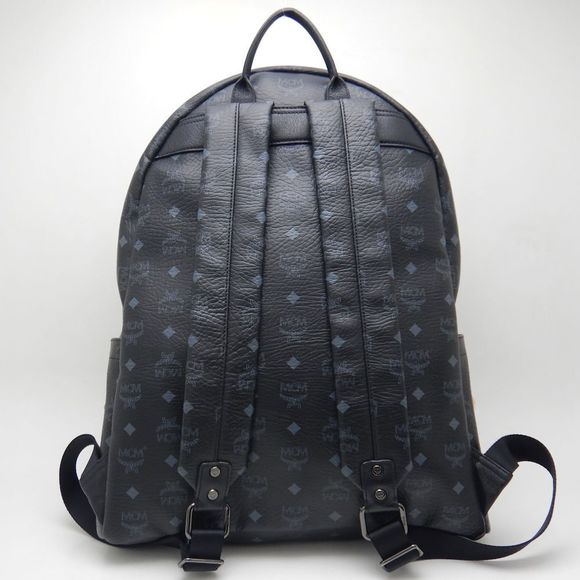 Mcm Backpack Stark Studded Visetos Pvc/ #111182M41B - Picture 3 of 9